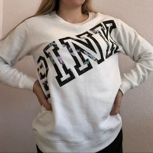 Pink Victoria’s Secret Sweatshirt 🤍